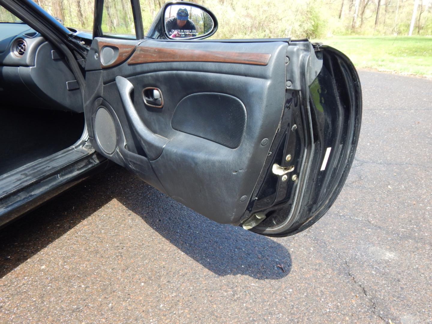 2002 Black /Black Cloth Mazda MX-5 Miata base (JM1NB353920) with an 1.8 liter 4 cylinder engine, 5 speed manual transmission, located at 6528 Lower York Road, New Hope, PA, 18938, (215) 862-9555, 40.358707, -74.977882 - Here for sale is a very fun 2002 Mazda MX-5 Miata. Under the hood is a strong running 1.8 liter 4 cylinder which puts power to the rear wheels via a solid shifting 5 speed manual transmission. Features include; Black cloth interior, wood grain trim, cold AC, power windows, AM/FM/CD, heated rear wi - Photo#19